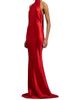 Ralph Lauren Collection Women's Chilton Stretch-Satin Halter Gown - 3
