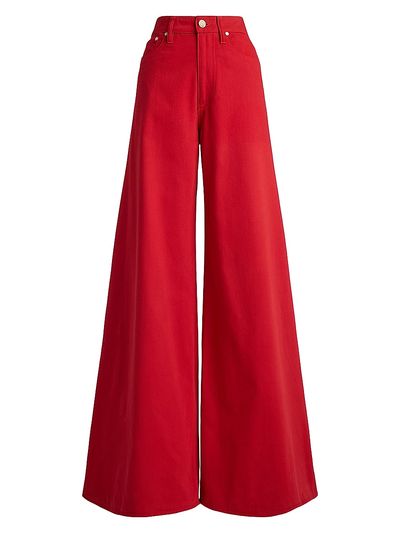 Ralph Lauren Collection Women's Collen Wide-Leg Jeans