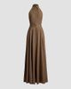 Ralph Lauren Collection Women's Eldred Linen Day Dress - 1
