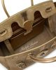 Ralph Lauren Collection Women's Extra-Soft Ricky 33 Calf Hair & Foiled Leather Top Handle Bag - 7