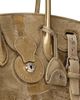 Ralph Lauren Collection Women's Extra-Soft Ricky 33 Calf Hair & Foiled Leather Top Handle Bag - 8