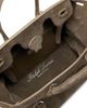 Ralph Lauren Collection Women's Extra-Soft Ricky 33 Suede Top Handle Bag - 7