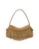 Ralph Lauren Collection Women's Fringed Suede Shoulder Bag - 5