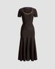 Ralph Lauren Collection Women's Gwenn Sheer-Trim Sweaterdress - 1