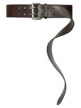 Ralph Lauren Collection Women's Leather Double-Prong Belt