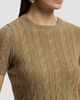 Ralph Lauren Collection Women's Lofty Cashmere Cable-Knit Short-Sleeve Sweater - 4