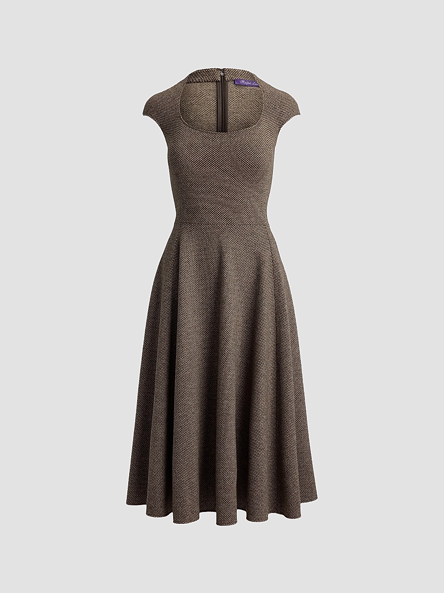 jersey day dress Ralph Lauren Collection halter mini dress