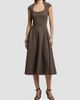 Ralph Lauren Collection Women's Maisey Broken-Twill Jersey Day Dress - 2