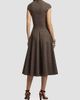 Ralph Lauren Collection Women's Maisey Broken-Twill Jersey Day Dress - 5