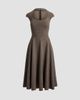 Ralph Lauren Collection Women's Maisey Broken-Twill Jersey Day Dress - 6