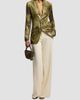 Ralph Lauren Collection Women's Marcy Metallic Jacquard Blazer - 2