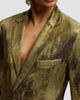 Ralph Lauren Collection Women's Marcy Metallic Jacquard Blazer - 6