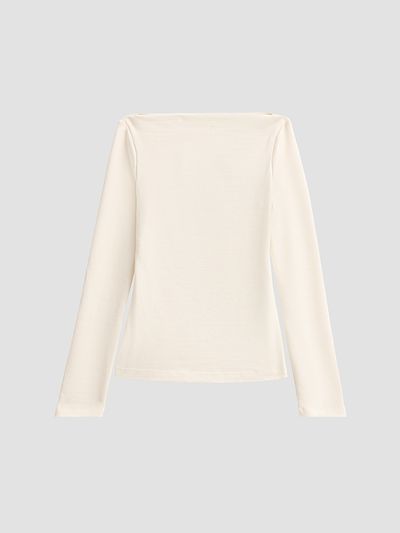 Ralph Lauren Collection Women's Marybeth Rib-Knit Stretch-Silk Top