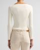 Ralph Lauren Collection Women's Marybeth Rib-Knit Stretch-Silk Top - 3
