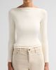 Ralph Lauren Collection Women's Marybeth Rib-Knit Stretch-Silk Top - 5