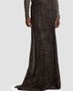 Ralph Lauren Collection Women's Masina Foiled Crinkle Chiffon Skirt - 3