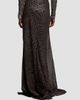 Ralph Lauren Collection Women's Masina Foiled Crinkle Chiffon Skirt - 5
