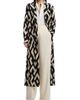 Ralph Lauren Collection Women's Nessa Deco-Print Wool Coat - 3