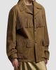 Ralph Lauren Collection Women's Perce Fringe-Trim Suede Jacket - 4