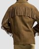 Ralph Lauren Collection Women's Perce Fringe-Trim Suede Jacket - 5