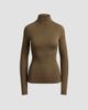 Ralph Lauren Collection Women's Refined Silk Mock Turtleneck Top - 1