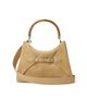 Ralph Lauren Collection Women's Suede Wood Top Handle Bag - 5