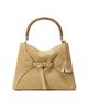 Ralph Lauren Collection Women's Suede Wood Top Handle Bag - 9