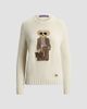 Ralph Lauren Collection Women's Summer Polo Bear Silk Crewneck Sweater - 1