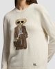 Ralph Lauren Collection Women's Summer Polo Bear Silk Crewneck Sweater - 6