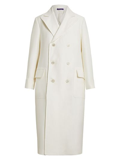 Ralph Lauren Collection Women's Taylan Linen Polo Coat