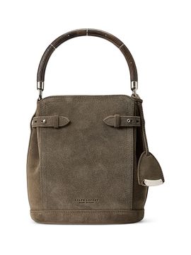 Ralph Lauren Collection Women's The Ralph Small Suede Bucket Bag