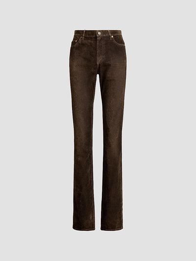Ralph Lauren Collection Women's Walton Mid-Rise Slim Jeans