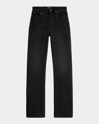 Ralph Lauren High-Rise Relaxed Straight-Leg Jeans