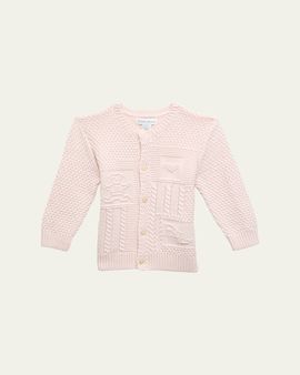 Ralph Lauren Kid's Cardigan W/ Bear Intarsia