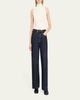 Ralph Lauren Naomie Rib-Knit Stretch Silk Top - 2