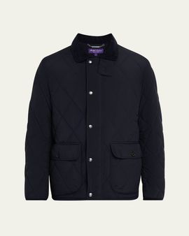 Ralph Lauren Purple Label Carleton Quilted Down Jacket