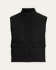Ralph Lauren Purple Label Carleton Quilted Down Vest - 1