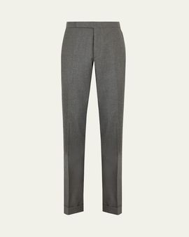 Ralph Lauren Purple Label Gregory Hand-Tailored Flannel Trouser