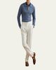 Ralph Lauren Purple Label Gregory Hand-Tailored Linen Trouser - 2