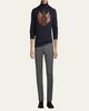 Ralph Lauren Purple Label Gregory Hand-Tailored Wool Serge Trouser - 4
