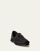 Ralph Lauren Purple Label Handwoven Leather Sandal - 2