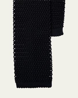 Ralph Lauren Purple Label Knit Silk Tie