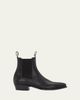 Ralph Lauren Purple Label Leather Chelsea Western Boot - 1