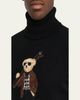 Ralph Lauren Purple Label Men's Cashmere Knit Ski Polar Bear Turtleneck Sweater - 5