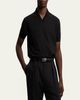 Ralph Lauren Purple Label Men's Cotton and Cashmere Short-Sleeve Polo Sweater - 4