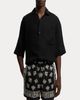 Ralph Lauren Purple Label Men's Linen and Silk Relaxed Basketweave Polo Shirt - 4