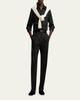 Ralph Lauren Purple Label Men's Pinstripe Wool/Linen Sport Shirt - 2