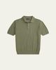 Ralph Lauren Purple Label Men's Silk-Blend Short-Sleeve Polo Sweater - 1
