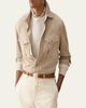 Ralph Lauren Purple Label Men's Suede Flap-Pocket Overshirt - 3