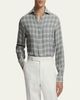 Ralph Lauren Purple Label Men's Twill Plaid Pocket Button-Down Shirt - 4